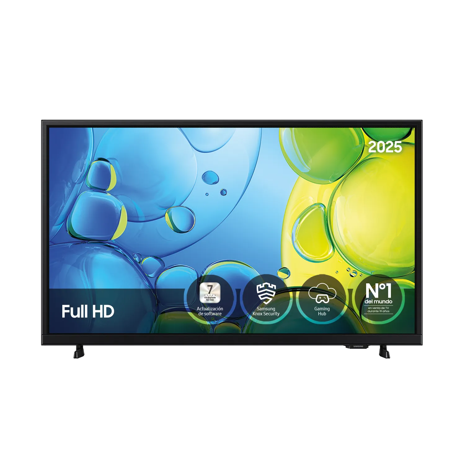 TV 32" Full HD F6005 Samsung Smart TV 2025 - Negro, Negro TU32F6005FKXXC