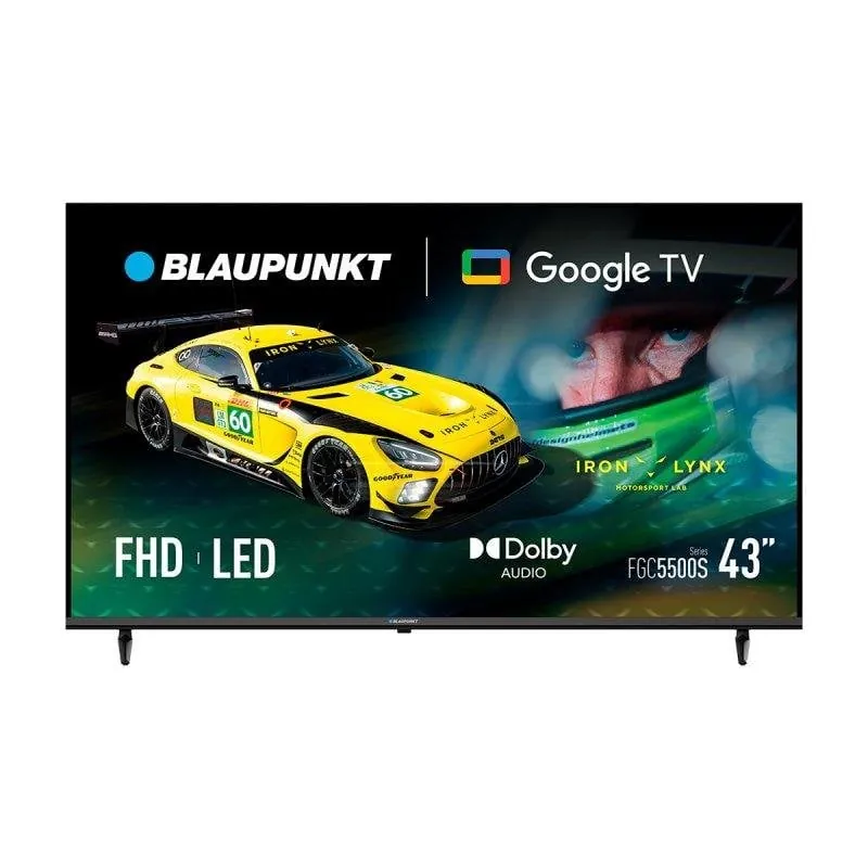TV Blaupunkt LED 43FGC5500S 43" Full HD Google TV Chromecast Dolby Audio 43FGC5500S