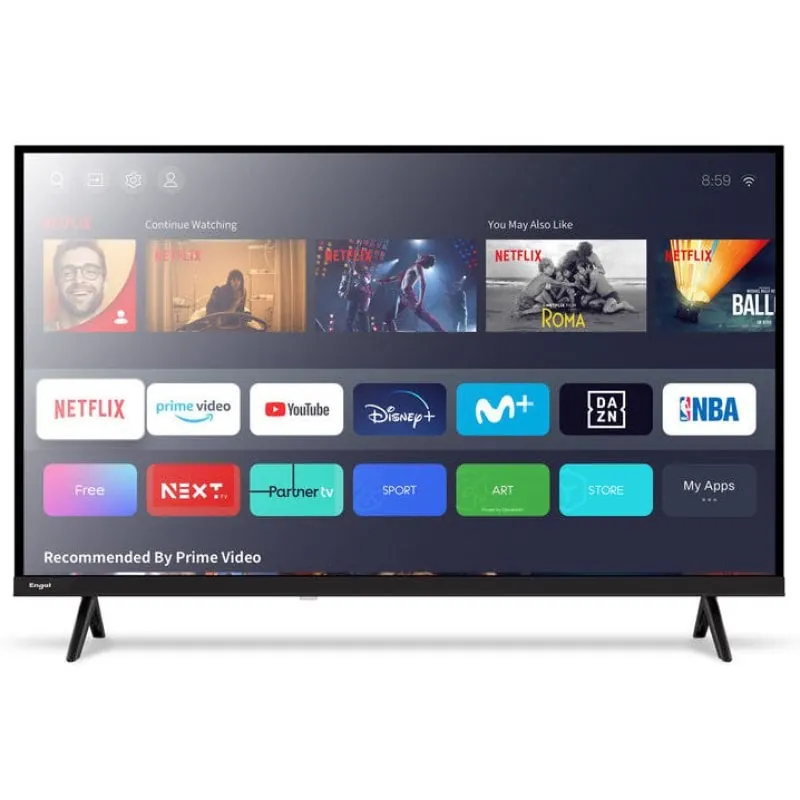 TV Engel LED LE3287SM 32" HD Ready 60Hz Smart TV VIDAA Dolby Audio Cast Hotel LE3287SM