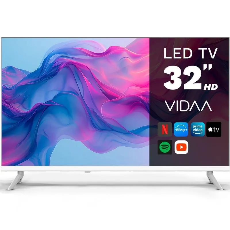 TV Grunkel LED LED-3225VDBLANCO 32" HD Ready 60Hz Smart TV VIDAA HDR LED-3225VDBLANCO
