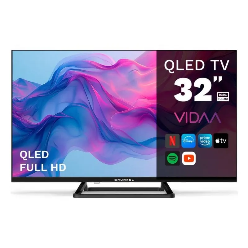 TV Grunkel QLED QLED-3225VD 32" HD 60Hz Smart TV VIDAA HDR10 QLED-3225VD
