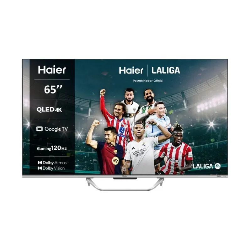 TV Haier QLED H65Q800UX 65″ 4K UHD Google TV Dolby Vision Gaming 120Hz HDMI 2.1 H65Q800UX