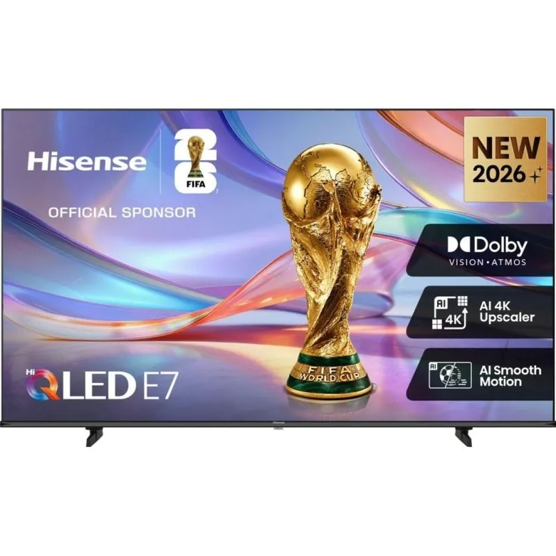 TV Hisense QLED 58E7S 58" 4K UltraHD 60Hz Smart TV VIDAA HDR10 Dolby Vision 20019223