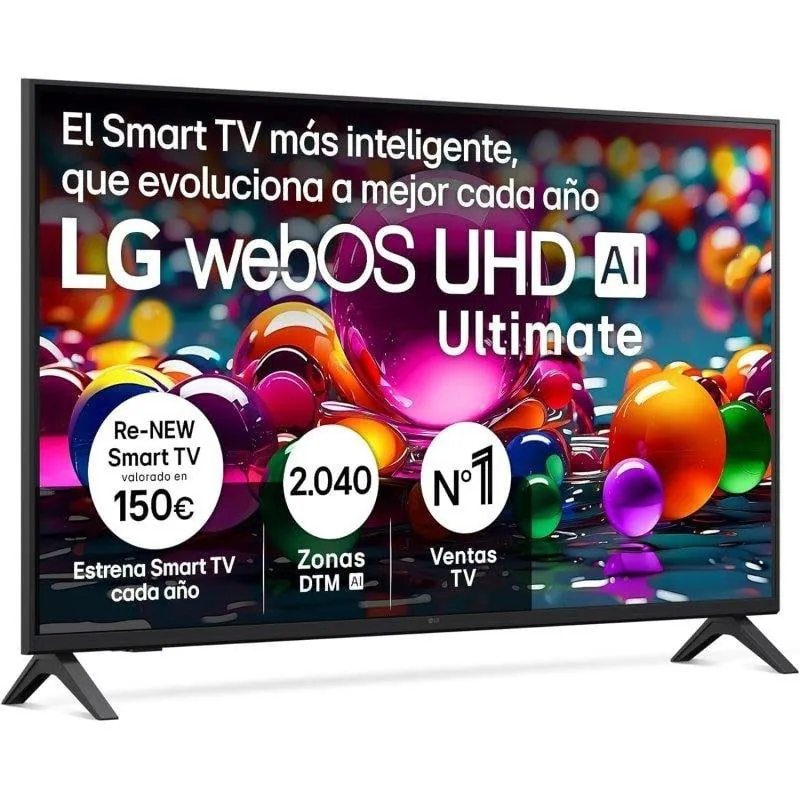 TV LG LED IA 43UA75006LA 43" 4K UltraHD 60Hz Smart TV WebOS HDR10 43UA75006LA