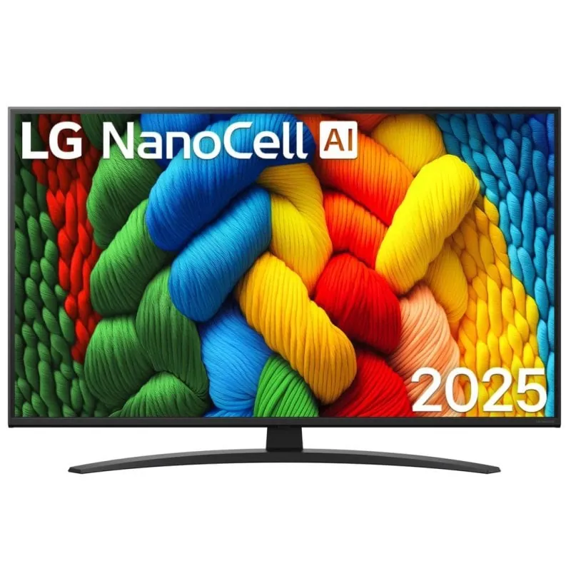 TV LG NanoCell 43NANO81A3A 43" 4K UltraHD 60Hz Smart TV WebOS HDR10 AirPlay2 43NANO81A3A.AEU