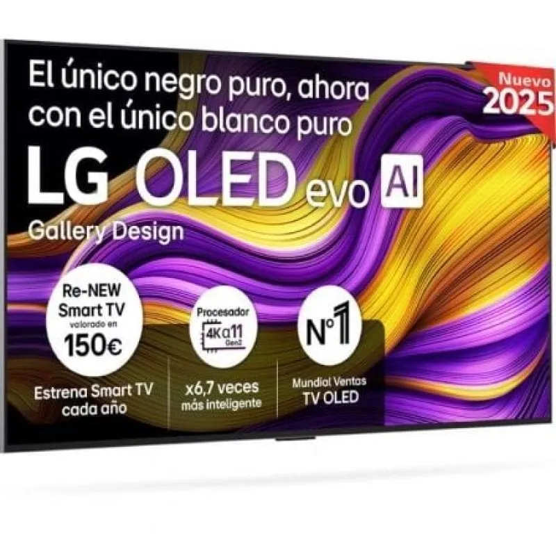 TV LG OLED evo IA OLED55G54LW 55" 4K UHD Dolby Vision Atmos VRR HDMI 2.1 Wi-Fi 6 OLED55G54LW.AEU