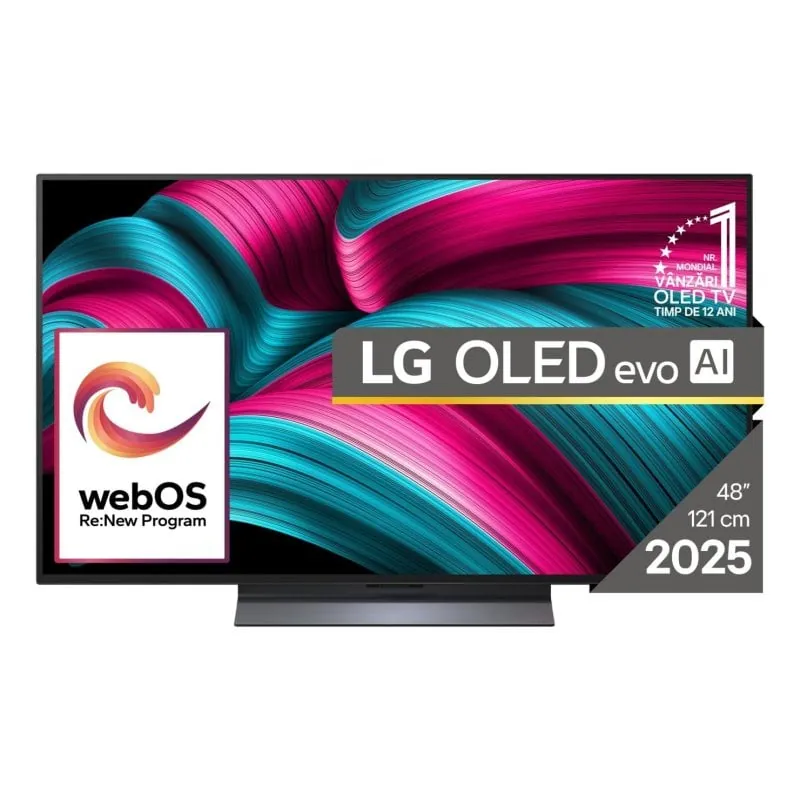 TV LG OLED evo OLED48C51LA 48" 4K UHD Smart TV Dolby Vision WiFi OLED48C51LA