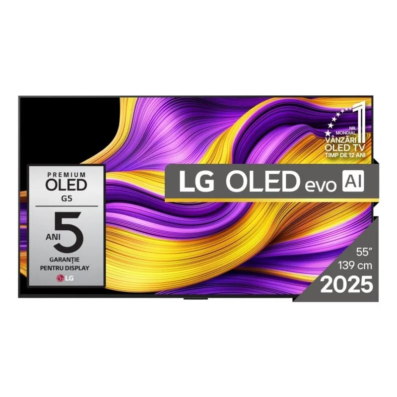 TV LG OLED evo OLED55G51LW 55" 4K AI Smart TV Dolby Vision WiFi OLED55G51LW