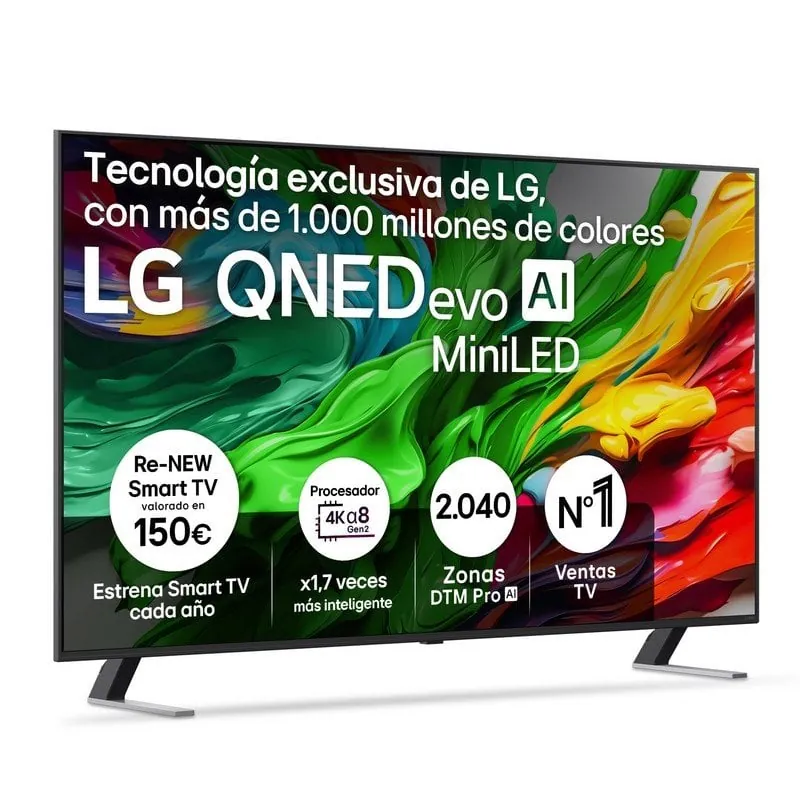 TV LG QNED evo 65QNED85A6C 65" 4K MiniLED Dolby Vision WiFi 6 AirPlay 2 65QNED85A6C.AEU