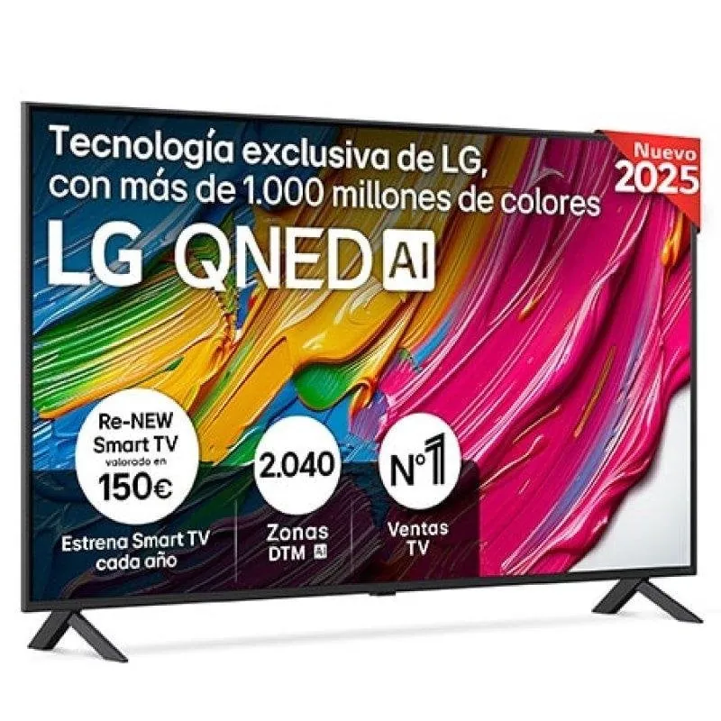 TV LG QNED QNED8E 65" 4K Smart TV IA Magic Remote 65QNED8EA6B.AEU