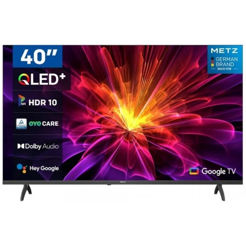 TV Metz QLED 40MQE7000Z 40" Full HD Google TV Wi-Fi Bluetooth HDR10 4057313024298