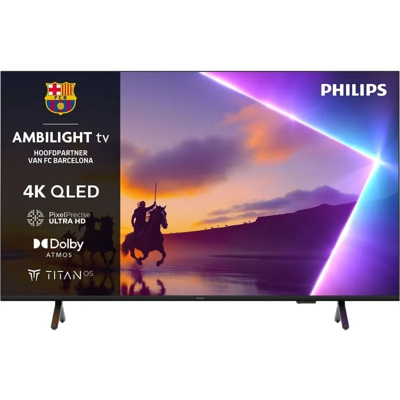 TV Philips QLED 43PUS8500 43" 4K UHD Ambilight Smart TV Titan OS HDR10 43PUS8500/12