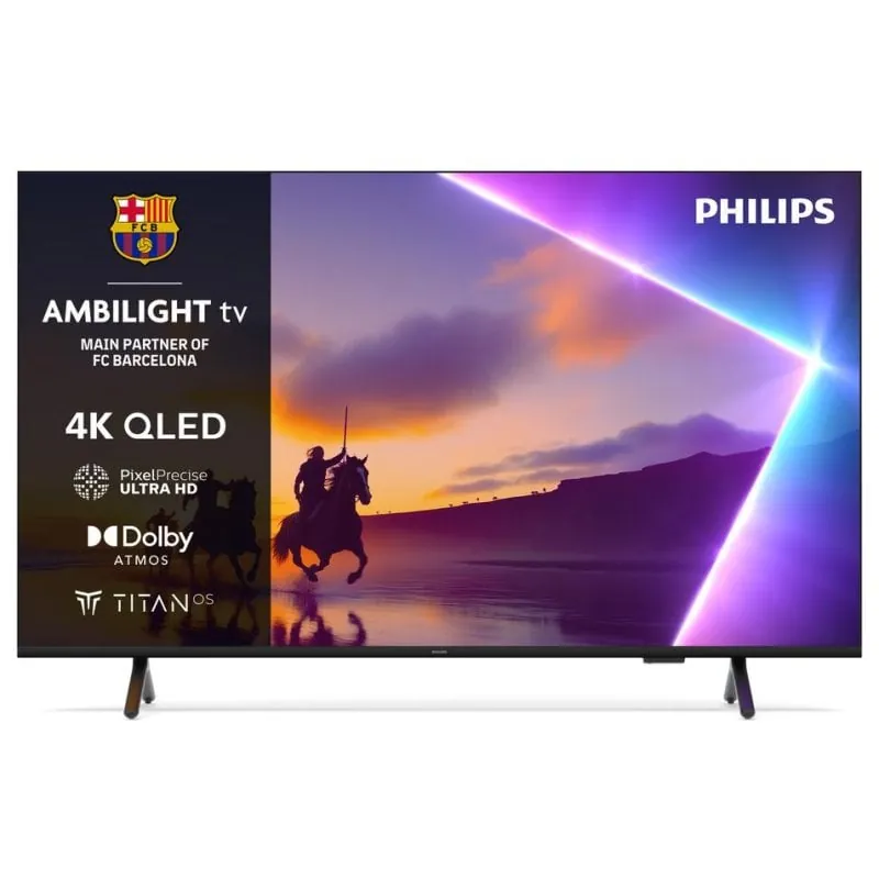 TV Philips QLED 55PUS8500/12 55" 4K UltraHD 60Hz Smart TV Titan OS HDR10+ Ambilight 55PUS8500/12