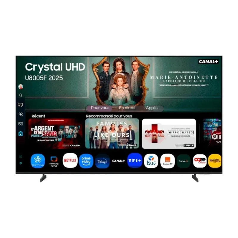 TV Samsung LED TU65U8005FUXXC 65" 4K UltraHD Smart TV Tizen HDR10+ TU65U8005FUXXC