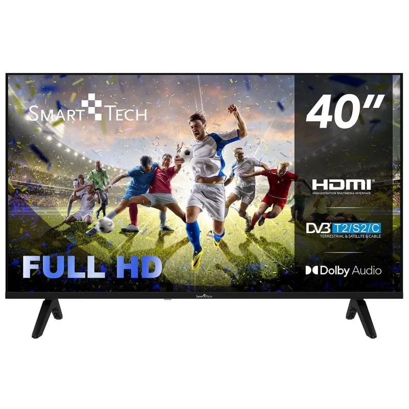 TV Smart Tech LED 40FN01K 40" Full HD 60Hz MEMC Dolby Digital Plus 40FN01K