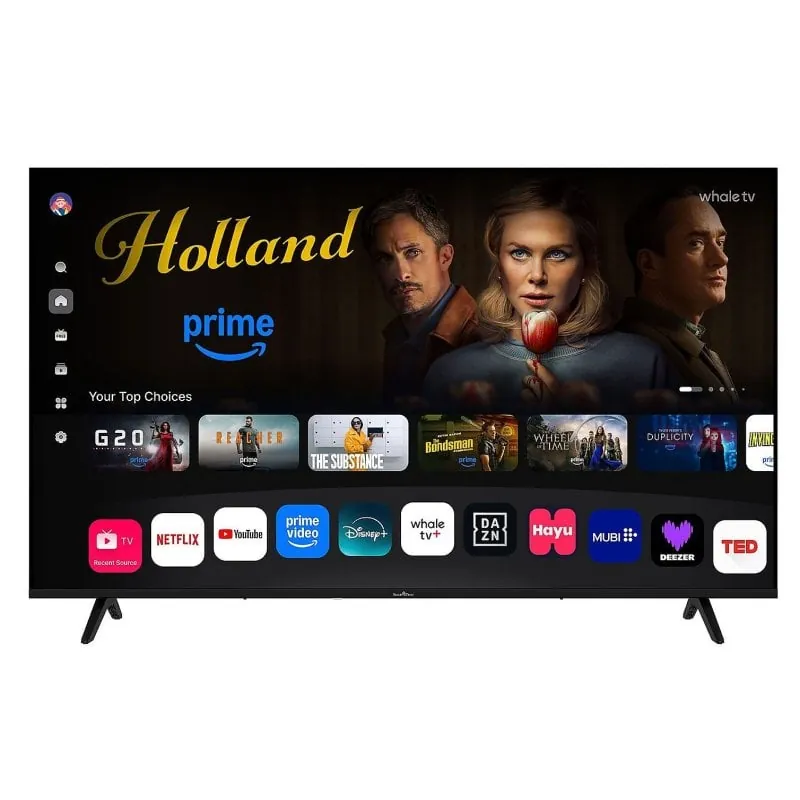 TV Smart Tech QLED 55QH02K 55" 4K UHD Whale OS HDR10 Bluetooth Chromecast 55QH02K