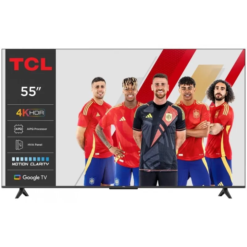 TV TCL LCD 55P61K 55" 4K UHD Smart TV Google TV HDR10 55P61K