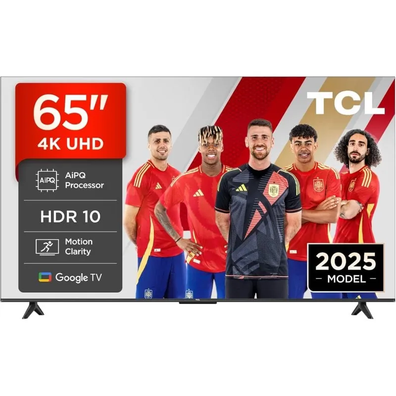 TV TCL LED 65V6C 65" 4K UltraHD 60Hz Smart TV Google TV Dolby Vision HDR10 65V6C