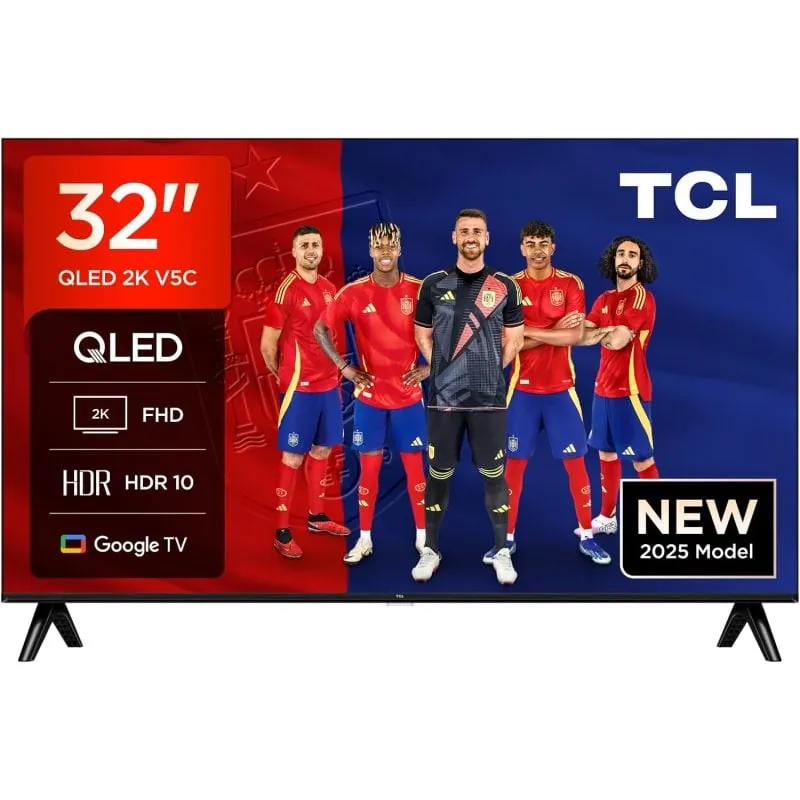 TV TCL QLED 32V5C 32" Full HD Smart TV Android TV HDR10 32V5C