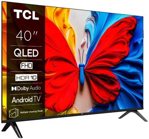 TV TCL QLED 40S5K 40″ Full HD Smart TV Google TV Dolby Audio Bluetooth 40S5K