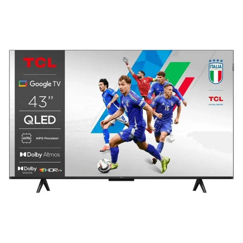 TV TCL QLED 43T69C 43" 4K Ultra HD Smart TV Wifi Metálico 43T69C