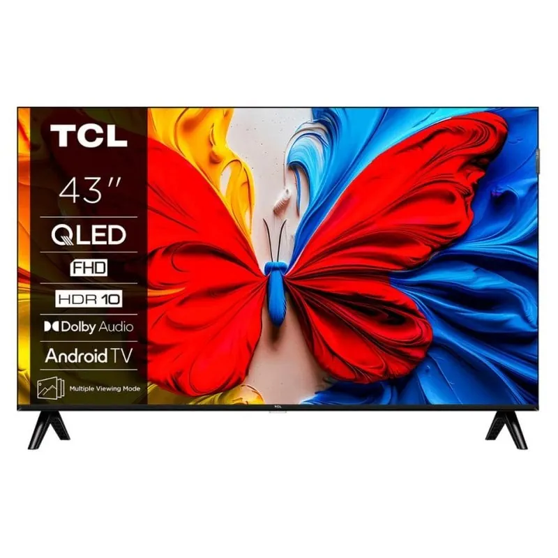 TV TCL QLED 43V5C 43" Full HD Smart TV Android HDR10 43V5C