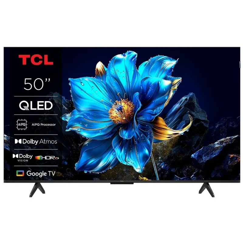 TV TCL QLED 50P79K 50" 4K Ultra HD Smart TV Google TV HDR10 50P79K