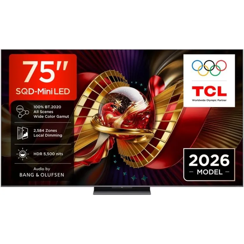 TV TCL QLED C8L 75C8L 75" 4K UltraHD 144Hz Smart TV Google TV HDR10 Dolby Vision 75C8L