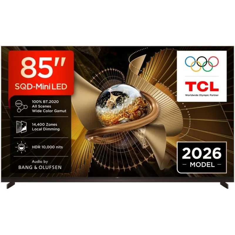 TV TCL QLED X11L 85X11L 85" 4K UltraHD 144Hz Smart TV Google TV Dolby Vision HDR10 Mini LED 85X11L