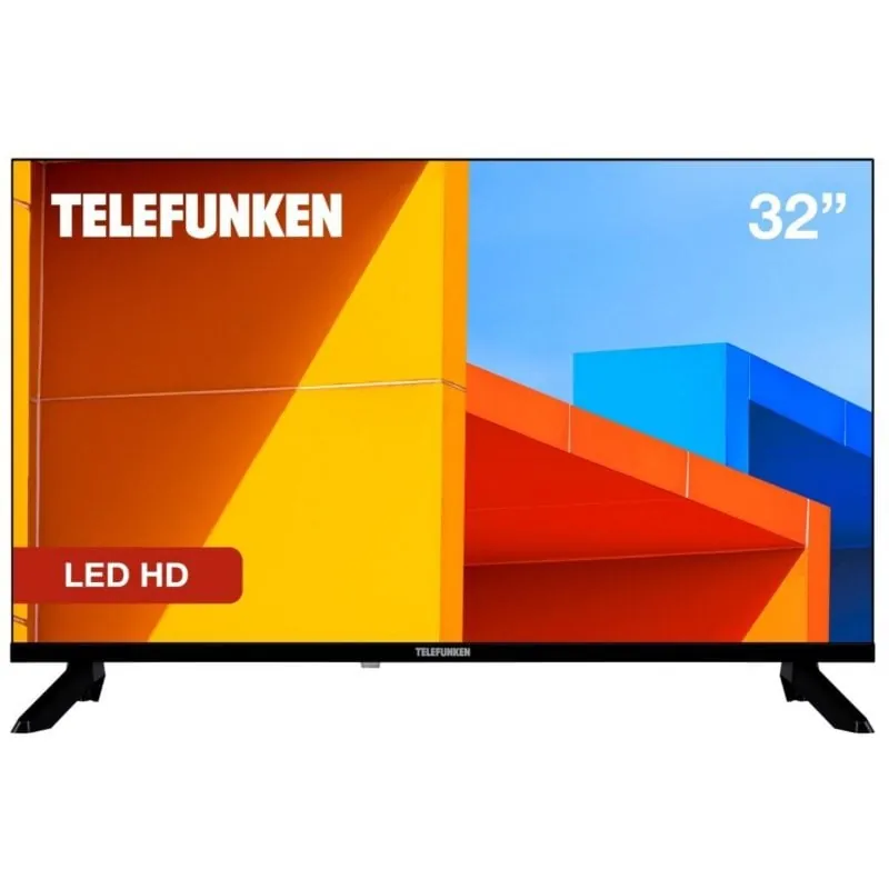 TV Telefunken LED 32DTH625 32" HD HDR10 HLG Dolby Audio hotel VESA 8435596217228