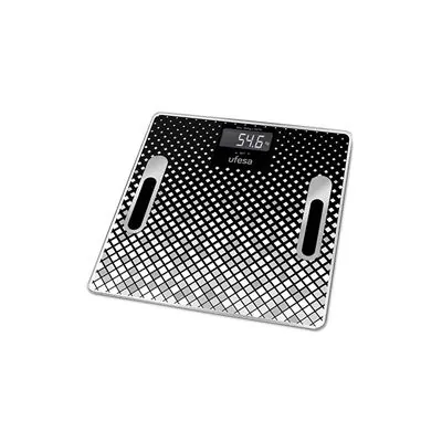 Ufesa BE1855 Báscula de Baño Negra/Gris 30504477