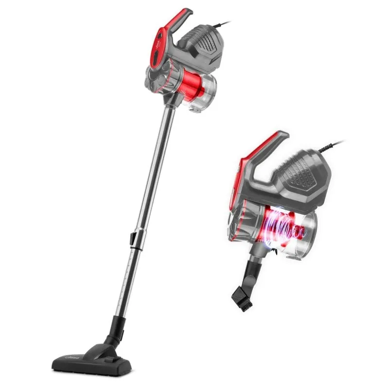 Ufesa Oasis Aspiradora Escoba/Mano con Cable 600W Gris/Roja 81405266