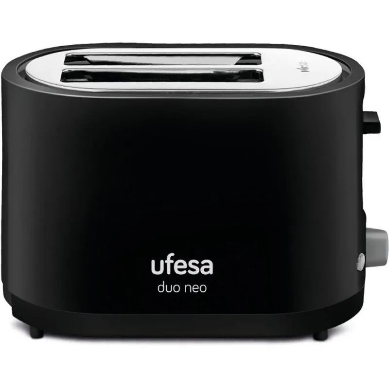 Ufesa TT7485 Duo Neo Tostador 2 Rebanadas 750W Negro 8422160051449
