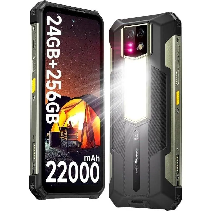 Ulefone Armor 24 4G 12GB 256GB 6.78" Negro ULEARMO24B