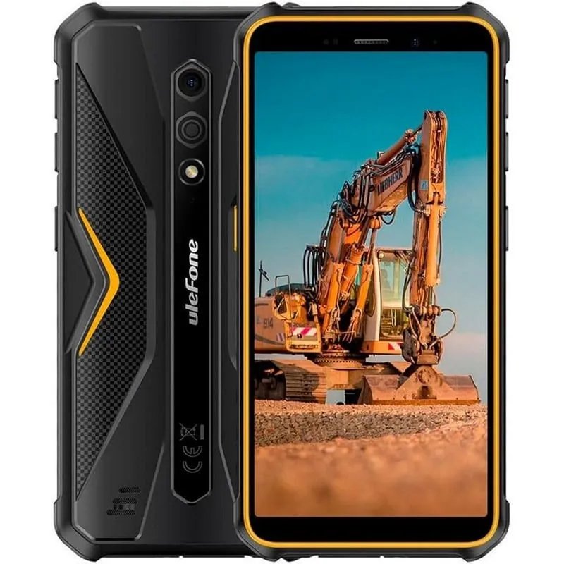 Ulefone Armor X12 Smartphone 5.45" 3GB/32GB Dual SIM 4G 4860mAh Android 13 Naranja ULEARX12O