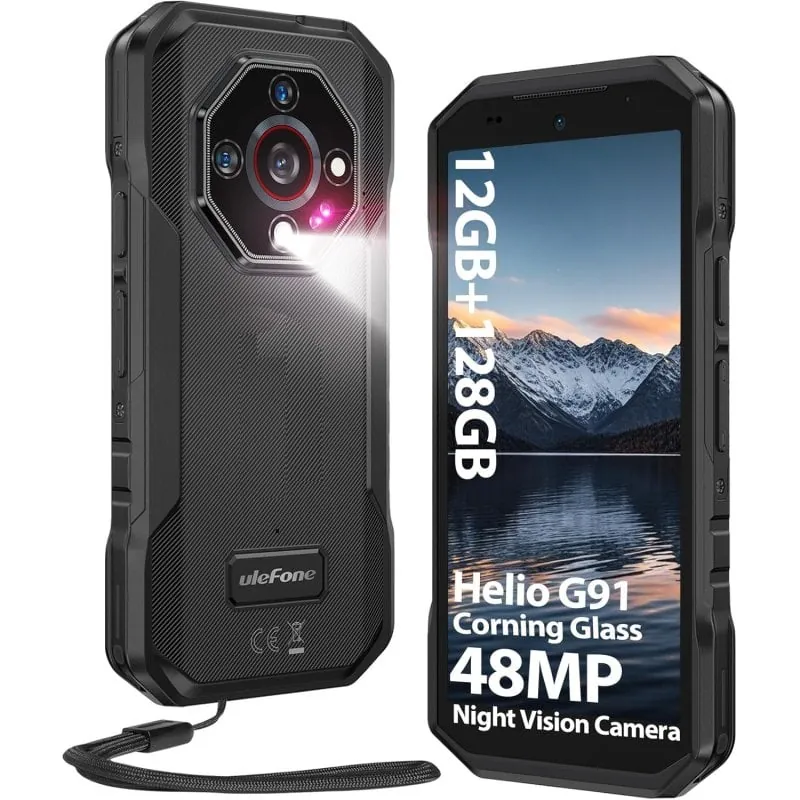 Ulefone Armor X32 12GB 128GB IP68 Visión Nocturna NFC GPS batería 5500mAh ULEARM32B