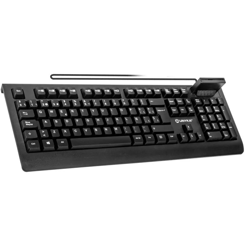UNYKAch KB918 Teclado con Lector Inteligente de Tarjetas UK529181
