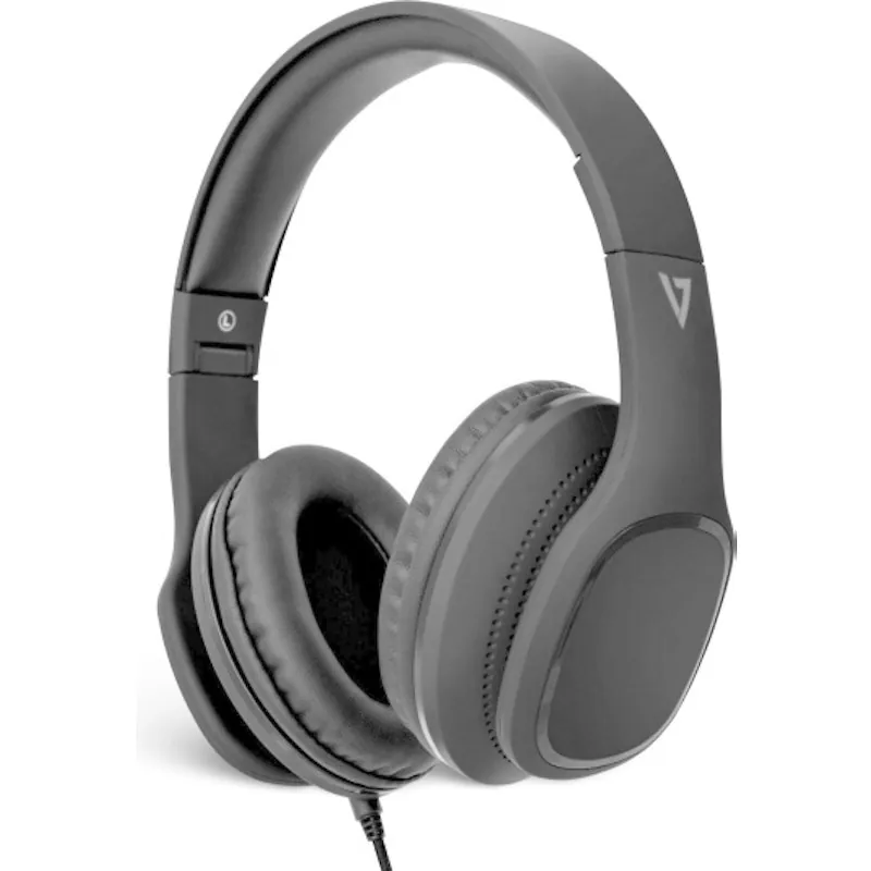 V7 HA701-3EP Auriculares Plegables Negros HA701-3EP