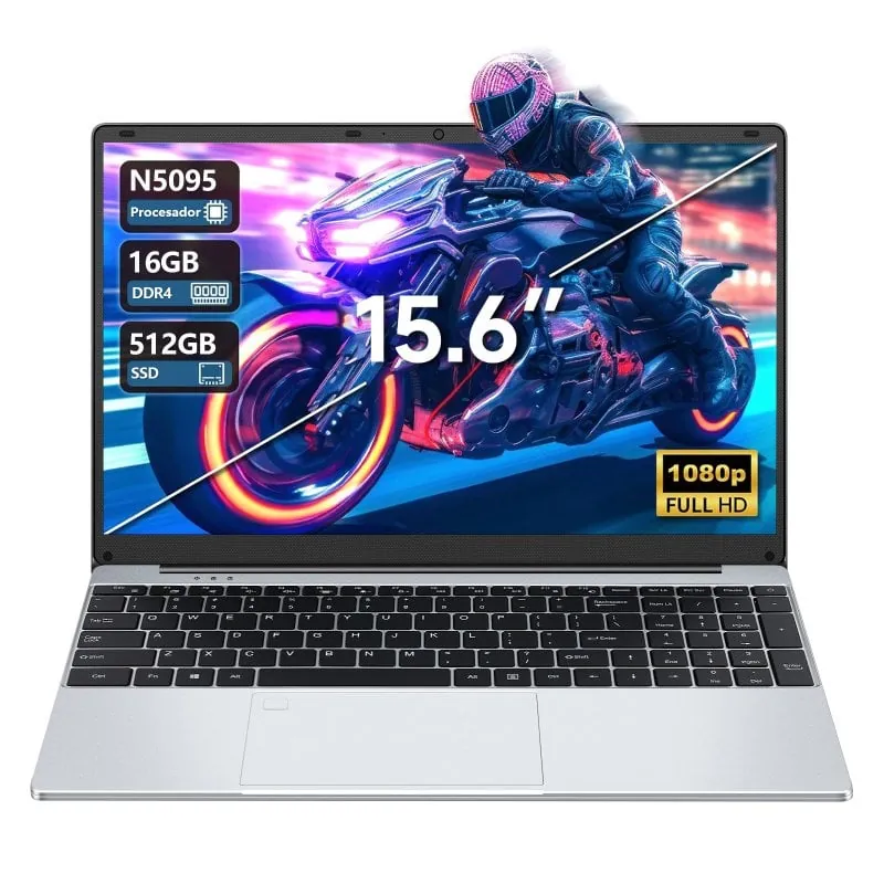 Vanwin 15.6" Intel Celeron N5095 16GB 512GB SSD FHD Windows 11 Pro 101022010284