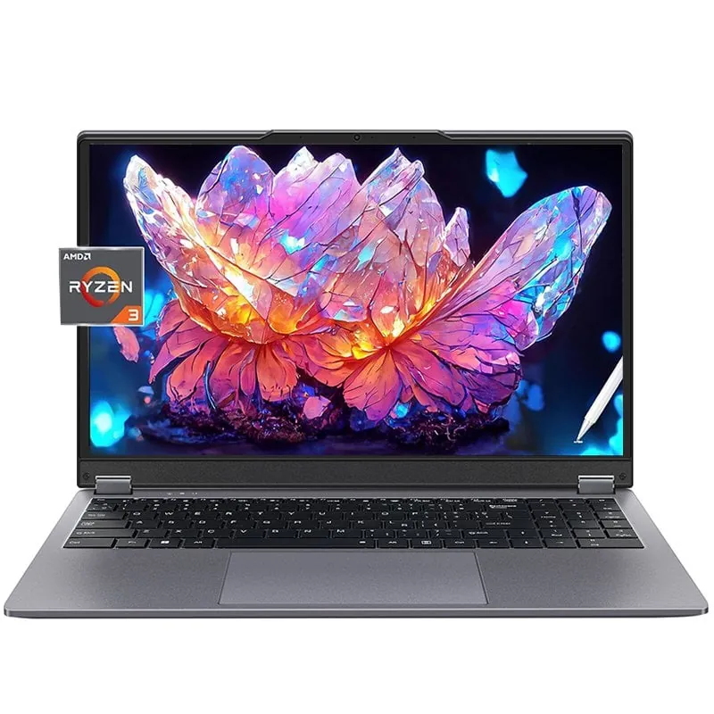 Vanwin Notebook 360 Gris AMD Ryzen 3 3200U/16GB/512GB SSD/15.6" Táctil 101022010142