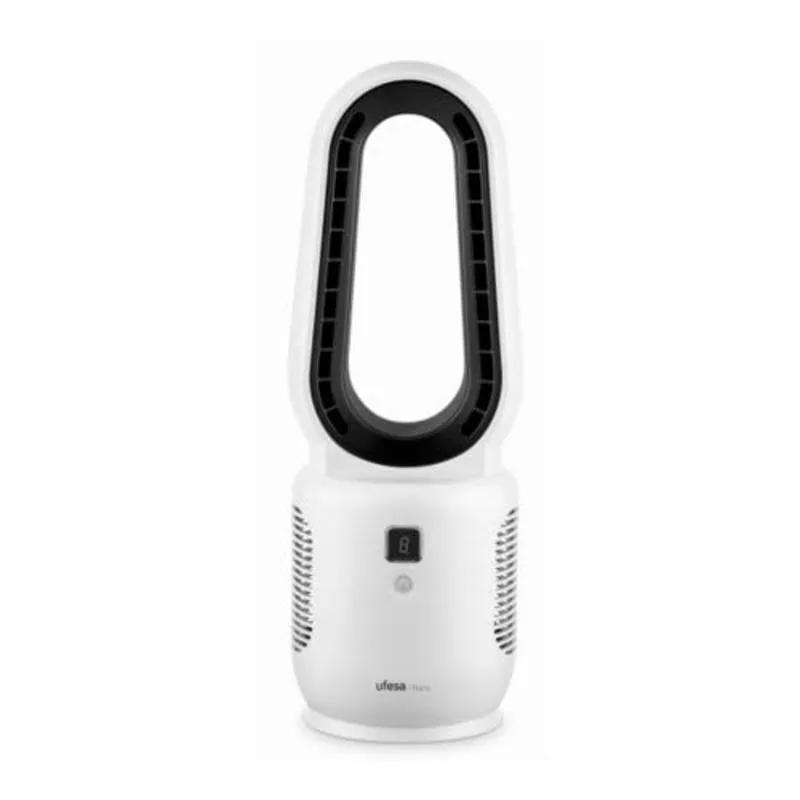 Ventilador de Columna Sobremesa Ufesa 10W 3 Velocidades Batería Recargable LED USB Tipo C NARA
