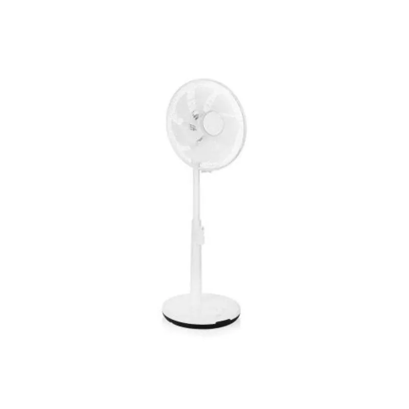 Ventilador de pie WiFi 40 cm 30W 24 velocidades cabezal inclinable mando blanco 8712836979482
