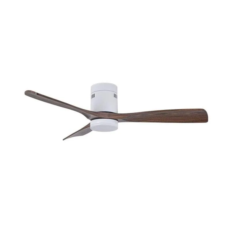Ventilador de techo Bel Air Home Siroco On DC 48W 3 aspas LED RGB 130 cm V1021 WH/OAK