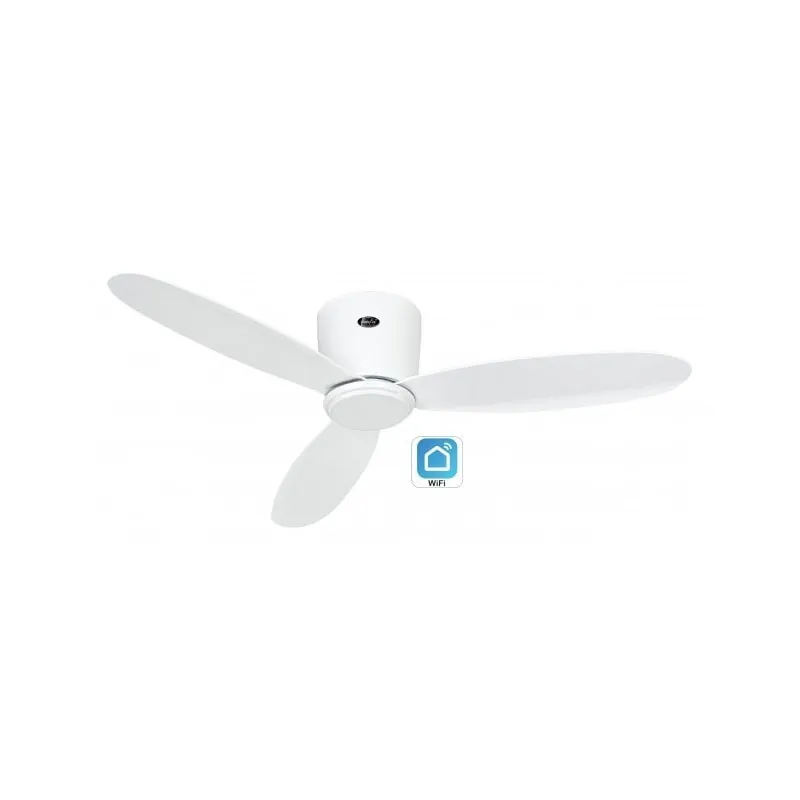 Ventilador De Techo Casafan 313283w Eco Plano Ii 132cm Blanco Wi-fi 313283W