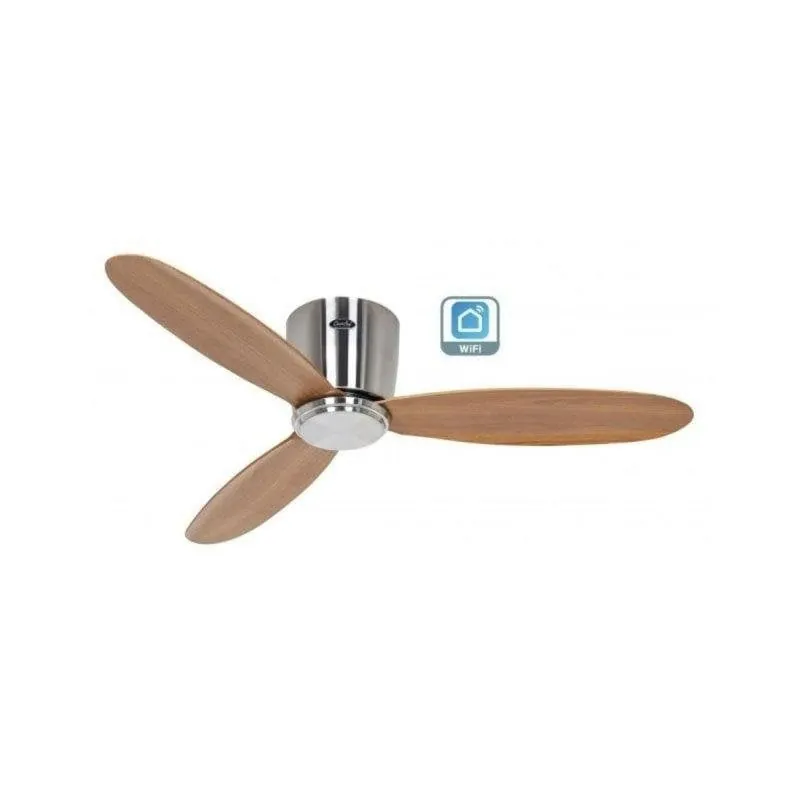 Ventilador de techo CasaFan Smart Life DC Wi-Fi roble natural 112 cm 6 velocidades 311300W