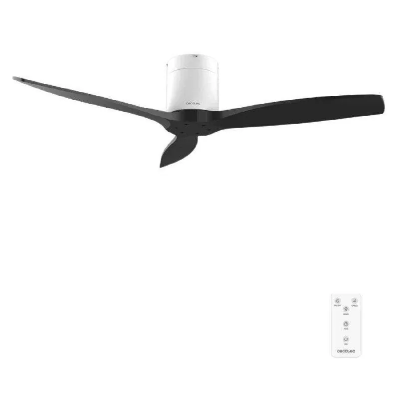 Ventilador de Techo Cecotec EnergySilence Aero 5400 40W 6 Velocidades Mando Luz Temporizador ENERGYSILENCE AERO 5400 CLASSIC WHITE&BLACK