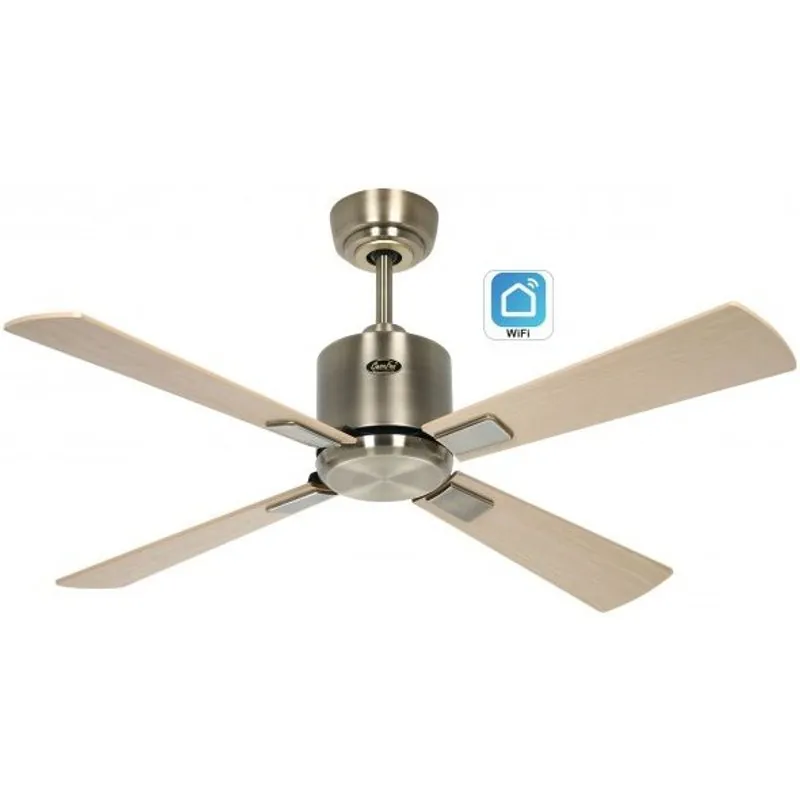 Ventilador De Techo Con Wifi Casafan 944121w Eco Neo Iii 103cm Bronce/arce Y Haya 944121W