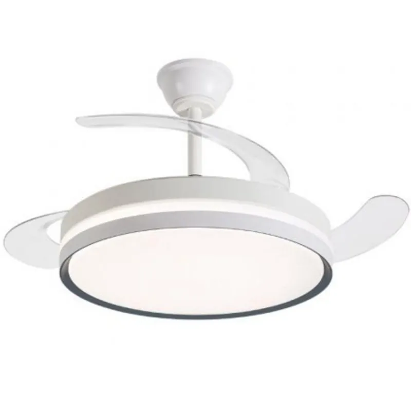Ventilador de Techo Daewoo DW5007 30W 3 Aspas Retráctiles 6 Velocidades LED Regulable Control Remoto APP 42" DW5007