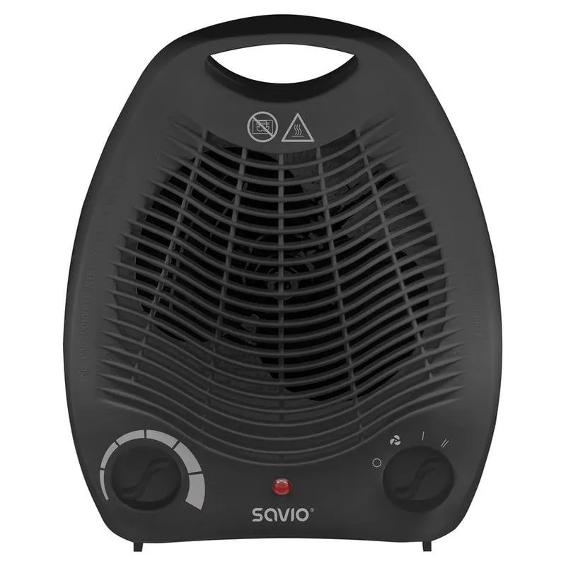 Ventilador Savio AD-02 B 2000 W 3 velocidades protección sobrecalentamiento AD-02/B