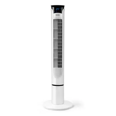 Ventilador Torre Black+Decker BXEFT49E 45 W 3 Velocidades 102 cm Blanco 8432406440142